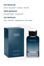 Mısırlı BLUE MAN 100 Ml EDP Erkek Parfümü Renksiz