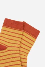 Mısırlı Kız Pamuklu 3 Çift Bebek Ve Çocuk Çorap Çok Renkli