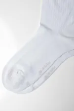 Mısırlı Kadın Merserize Tekli Soket Çorap Beyaz