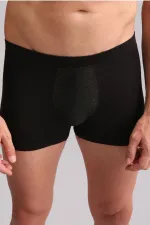 Mısırlı SILVERMAN Gümüş Boxer Siyah