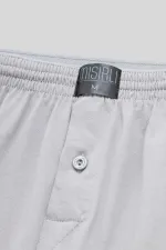 Mısırlı Men's Cotton Ares Boxer Shorts Grey