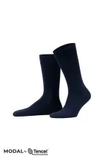 Mısırlı Men's Modal Ergonomic Single Socket Socks Navy Blue
