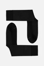 Egyptian Men's Bamboo Single Sock Black