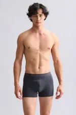 Mısırlı ORGANIC Cotton Compact Cotton Classic Boxer Anthracite