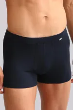 Mısırlı BAMBU ZEUS LUXURY Regular Fit Metal Armalı Boxer Lacivert