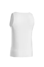 Mısırlı Organic Cotton Summer Regular Fit Tank Top White