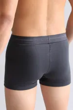 Mısırlı ORGANIC Cotton Compact Cotton Classic Boxer Anthracite