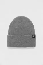 Mısırlı Unisex Yün Kıvrık Düz Bere - Javier Melanj Gri