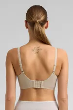 Soutien-gorge fantôme rayé pour femme en vison
