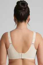 Egyptian Shaping Laser Cut Bra, Off-White