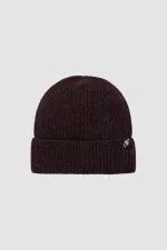 Unisex Yün Bere Eldiven Takımı - Milda Bordo