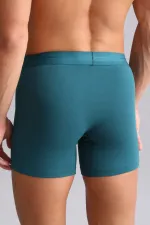 Mısırlı ORGANIC Pamuklu SPARTACUS PLUS PERFORMANCE Long Boxer Fit Green