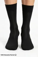 Chaussettes homme 100 % mercerisées, 6 paires, unies, ultra-fines, multicolores