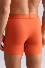 Modal By TENCEL SPARTACUS PLUS PERFORMANCE Long Boxer Shorts in Red (from Egypt)