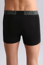 Modal By TENCEL SPARTACUS PERFORMANCE Boxer Shorts Black (from Egypt)