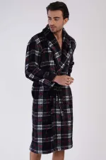 Robe à manches longues Welsoft pour homme, couleur anthracite, de style égyptien
