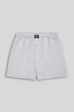 Mısırlı Men's Cotton Ares Boxer Shorts Grey