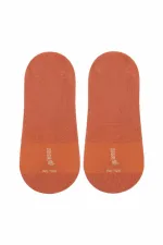 Mısırlı Kadın Bambu Tekli Yazlık Babet Çorap Kiremit