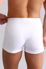 Boxer blanc SPARTACUS PLUS PERFORMANCE en coton biologique égyptien