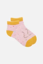 Chaussettes-chaussons bébé unisexes en coton égyptien, 3 paires, multicolores