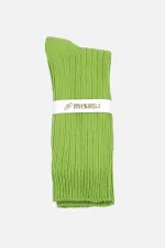 Mısırlı Unisex Pamuklu Bio Cotton Kışlık Soket Çorap Yeşil