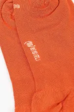 Chaussettes d'été simples en bambou pour femmes égyptiennes, couleur terre cuite