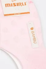 Mısırlı Kadın Bambu Tekli Yazlık No Show Çorap Pembe