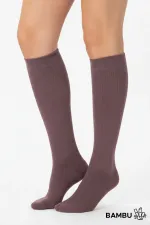 Unisex Bamboo Flight and Pilot Knee-High Socks with Special Firming Technology, Lavender Unisex Bamboo Flight and Pilot Knee-High Socks with Special Firming Technology, Lavender