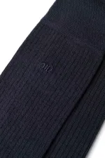 Chaussettes égyptiennes pour homme en bambou, coloris gris fumé.
