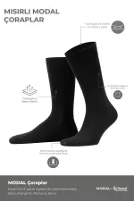 Mısırlı Erkek Modal Ergonomik Kutulu 6 Çift Soket Çorap Çok Renkli