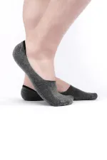 Mısırlı Erkek Bambu Tekli Yazlık Babet Çorap Gri