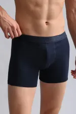 Mısırlı Modal By TENCEL Compact Cotton Classic Boxer Shorts Navy Blue