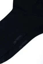 Mısırlı Men's Mercerized Single Summer Ankle Socks Dark Navy