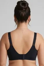 Egyptian Shaping Laser Cut Bra Black