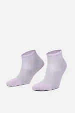 Mısırlı Kadın Merserize Tekli Soket Çorap Pembe