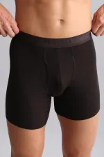 Mısırlı Modal By TENCEL SPARTACUS PLUS PERFORMANCE Long Boxer Kahverengi