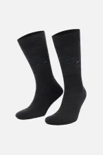 Mısırlı Erkek Modal Tekli Soket Çorap Antrasit