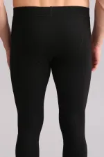 Sous-vêtement thermique en bambou égyptien / Leggings noirs