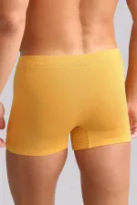 Mısırlı BAMBU ZEUS LUXURY Regular Fit Metal Armalı Boxer Hardal