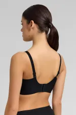 Kadın Çizgi Desen Hayalet Süyten Siyah