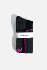 Chaussettes de ski et de snowboard anatomiques pour hommes, noires, de marque égyptienne