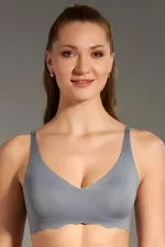 Mısırlı New Bra Balensiz Hayalet Sütyen Antrasit