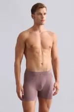 Mısırlı BAMBU ZEUS Regular Fit Long Boxer Lavender