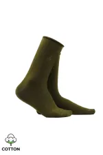 Mısırlı Kadın Organik Pamuklu Havlu 6 Çift Kutulu Soket Çorap Çok Renkli