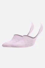 Chaussettes de ballet d'été roses en coton égyptien pour femmes