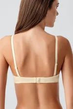 Mısırlı New Bra B Cup Extra Push Up Basic Bra in Beige
