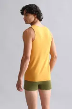 Mısırlı BAMBU HERCULES Slim Fit Basic Atlet Hardal