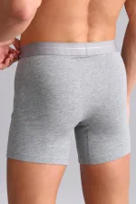 Mısırlı Modal By TENCEL SPARTACUS PLUS PERFORMANCE Long Boxer Grey Melange
