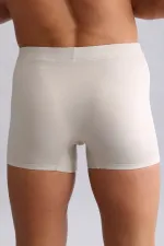 Boxer coupe classique en bambou égyptien ZEUS, beige terre