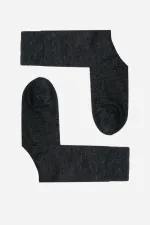 Mısırlı Erkek Soft Wool (Koyun Yünü) Tekli Soket Çorap Antrasit